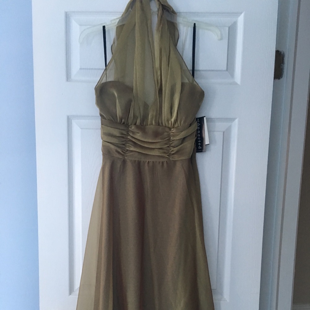 Knee length halter dress size 10